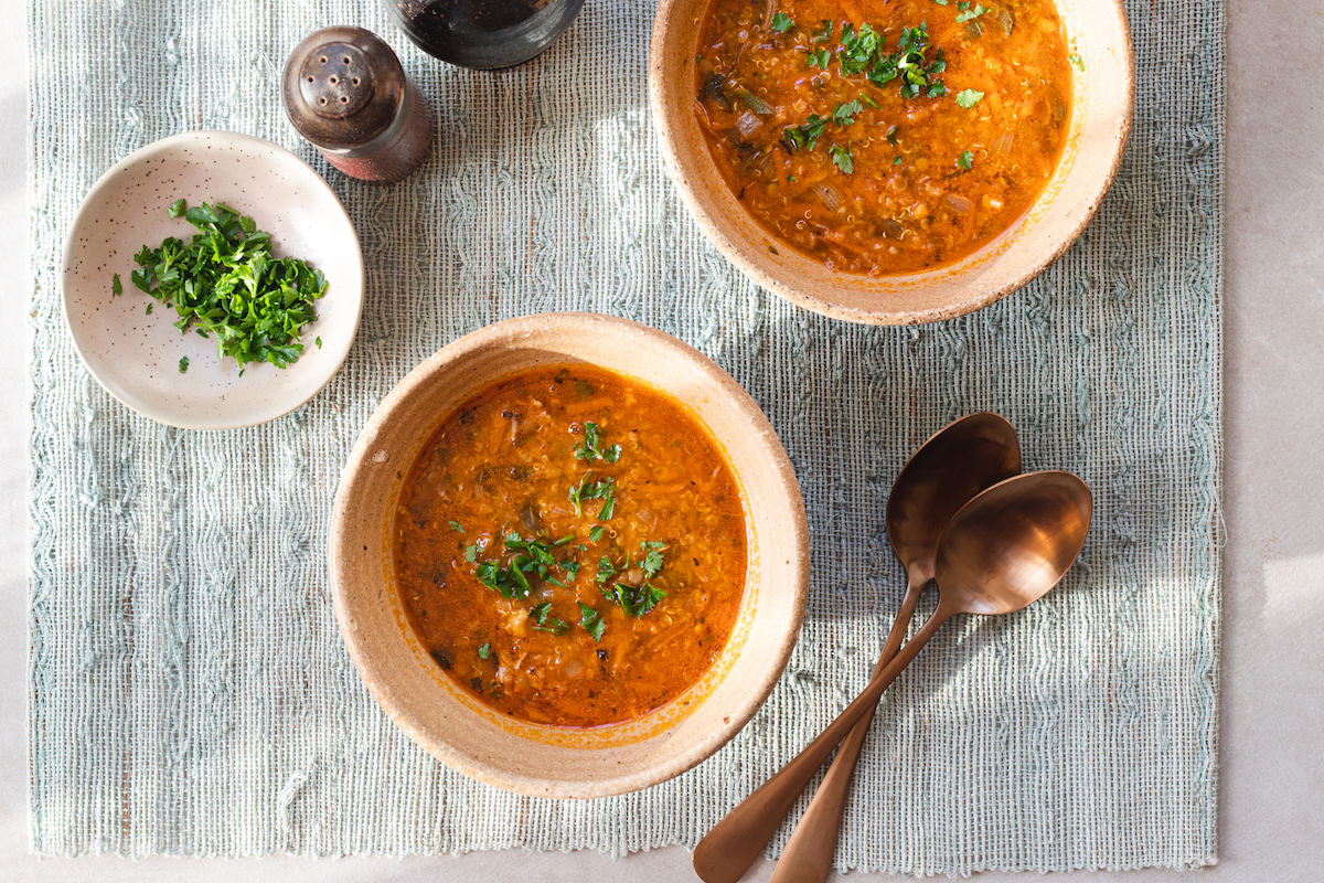 Carrot and Red Lentil Soup